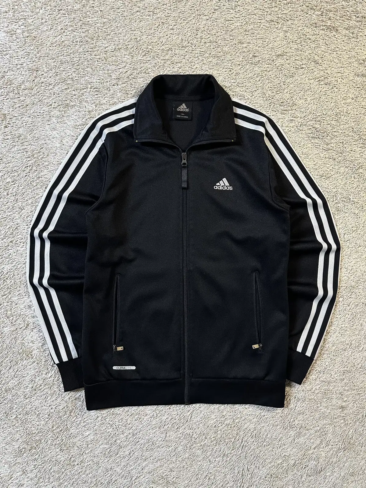 [S] 아디다스 ADIDAS 삼각로고 트랙탑 져지 블랙